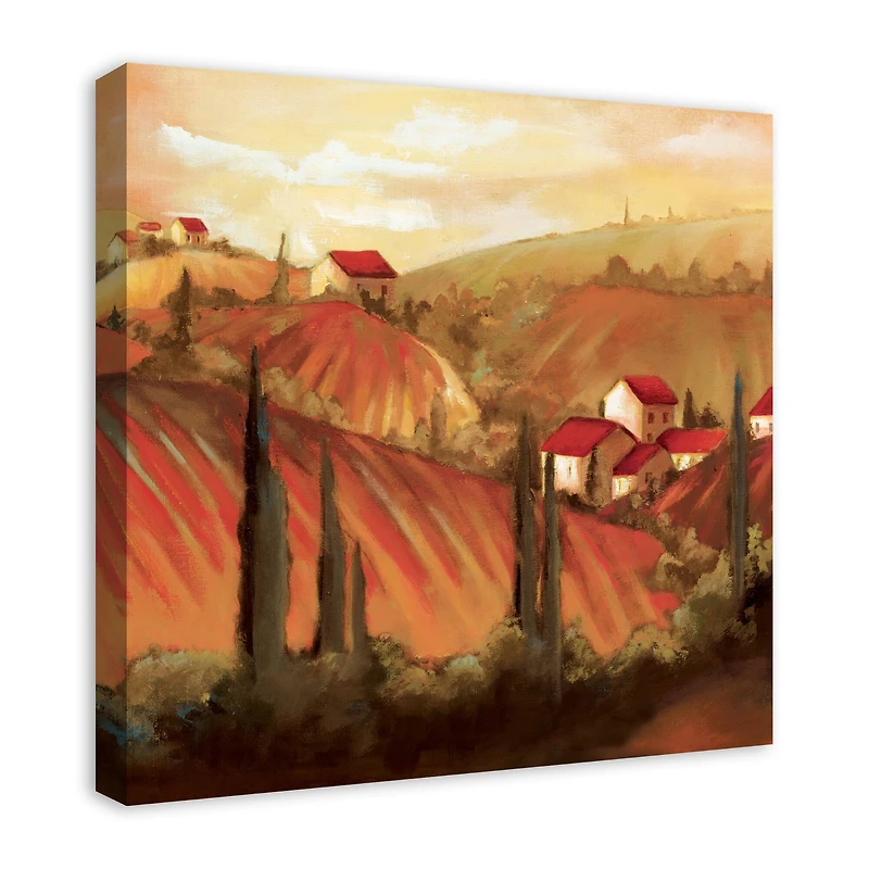 Tuscan Valley Canvas Wall Art