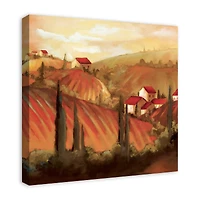 Tuscan Valley Canvas Wall Art