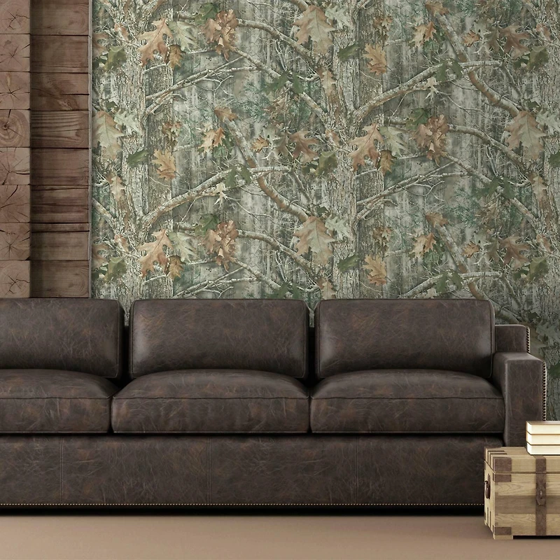 RoomMates Kanati Camo Peel & Stick Wallpaper