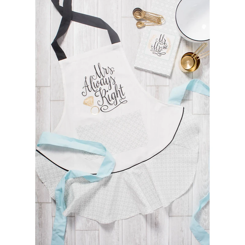 Mrs. Always Right Ruffle Apron