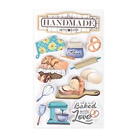 Baked with Love Dimensional Stickers by Recollections™