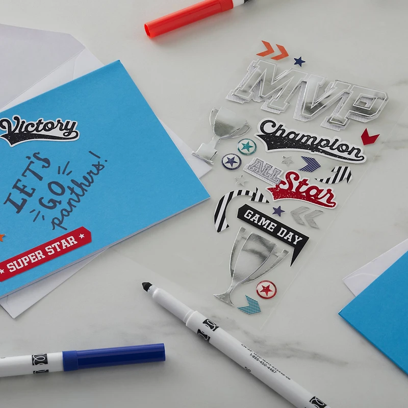 M.V.P. Sport Dimensional Stickers by Recollections™