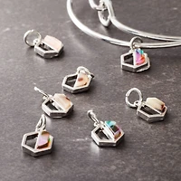 Charmalong™ Hexagon Charms by Bead Landing™
