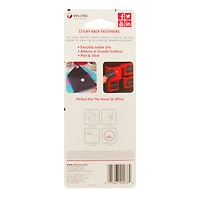 12 Packs: 4 ct. (48 total) VELCRO® Brand Sticky Back White Strips