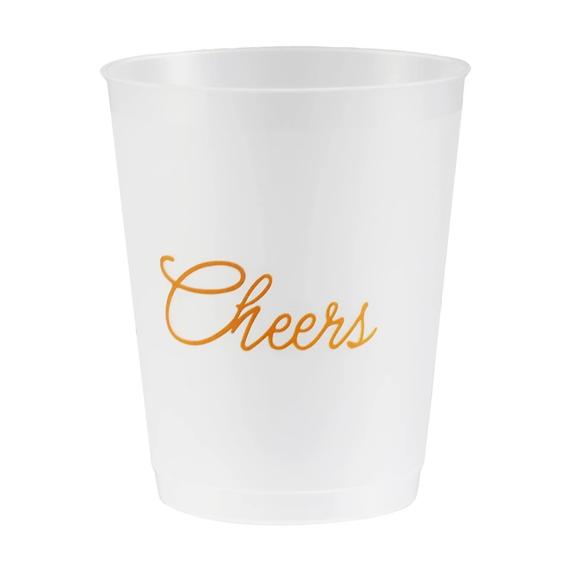 15.5oz. Cheers Frosted Plastic Cups, 6ct. by Celebrate It™