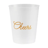 15.5oz. Cheers Frosted Plastic Cups, 6ct. by Celebrate It™
