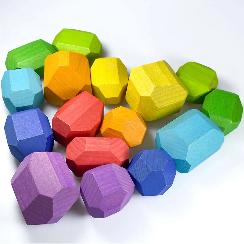 Extasticks Stackalino Wooden XL Balancing Stacking Rocks