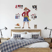 RoomMates One Piece Luffy Giant Peel & Stick Wall Decals