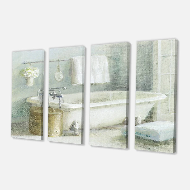 Designart - Pastel Bath I