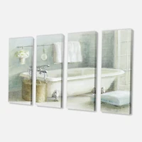 Designart - Pastel Bath I