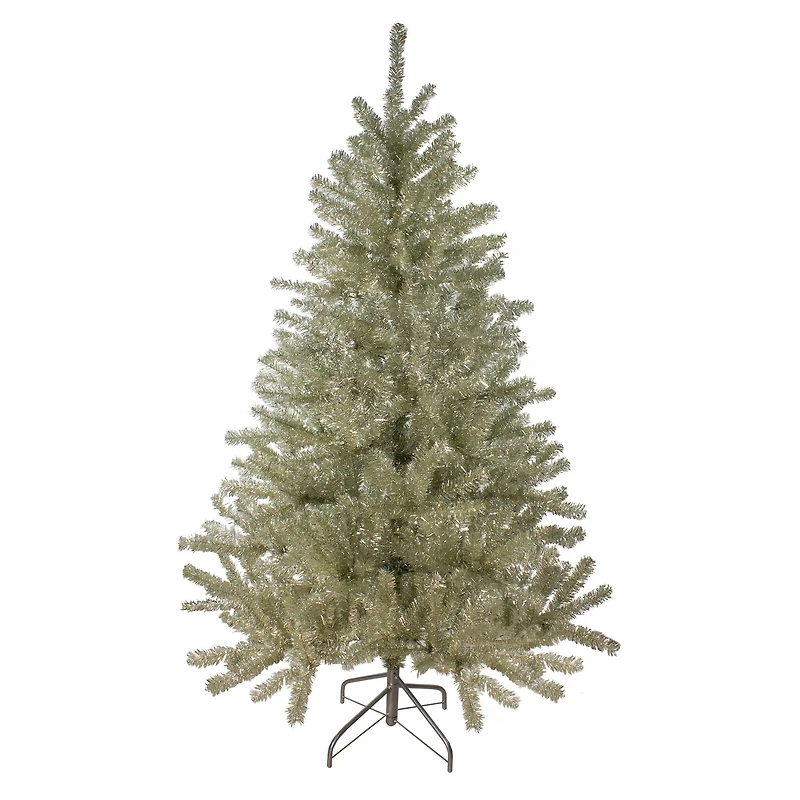 6ft. Unlit Platinum Tinsel Artificial Christmas Tree