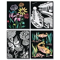 S&S® Worldwide Sea & Floral Velvet Art Posters, 12ct.