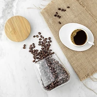JoyJolt® 31oz. Glass Storage Jar with Bamboo Lid