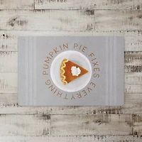 Pumpkin Pie Fixes Everything Floor Mat