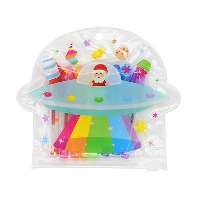 Spaceship Santa Mini Gel Pens by Creatology™