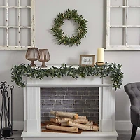 6.5ft. Olive Branch Garland