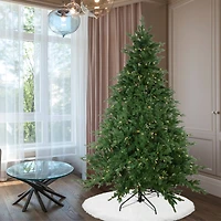 6.5ft. Pre-Lit Real Touch™️ Minnesota Balsam Fir Artificial Christmas Tree, Warm White LED