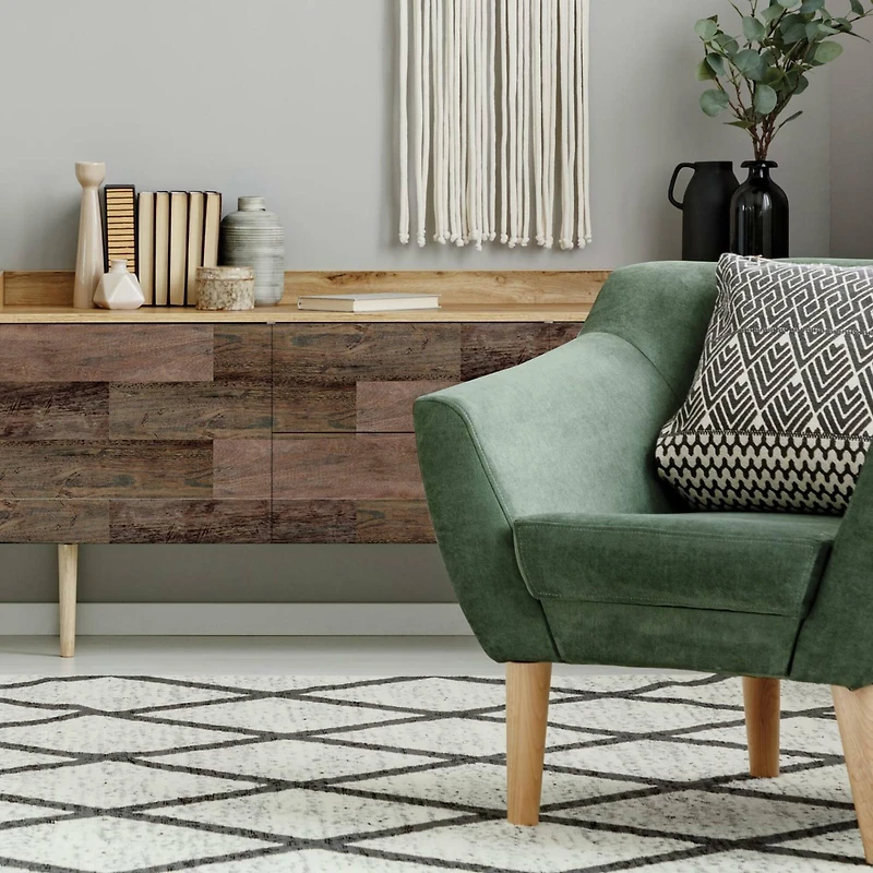 RoomMates Brown Barn Wood Plank Peel & Stick Giant Decals