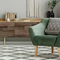 RoomMates Brown Barn Wood Plank Peel & Stick Giant Decals