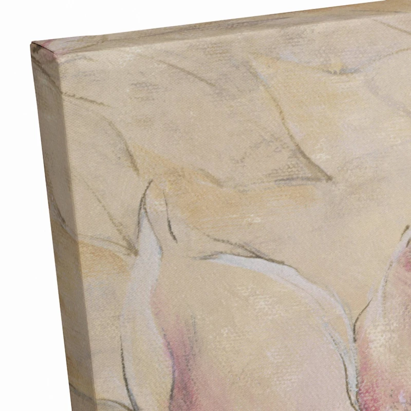 Pink Magnolia 24" x 16" Canvas Wall Art