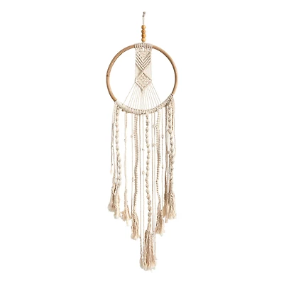 3ft. x 1ft. Boho Macrame Dreamcatcher Wall Hanging Decor