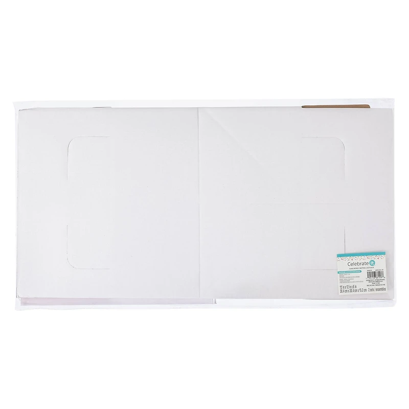 12" x 12" Cake Boxes by Celebrate It®