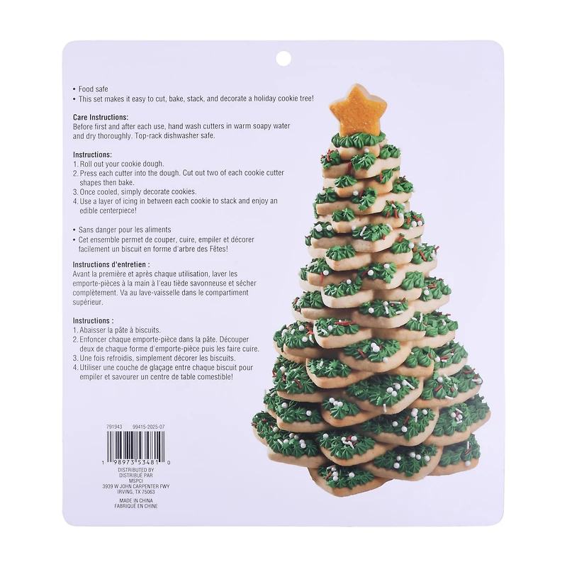 Plastic Star Nested Cookie Cutter Set by Makery™