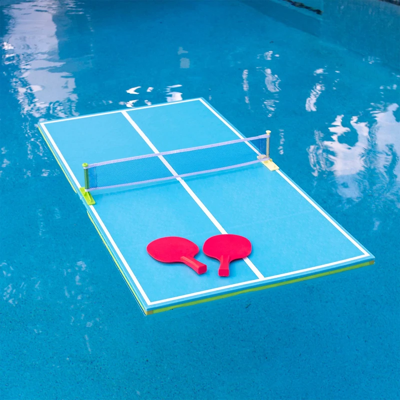 PoolCandy 4.5ft. Floating Table Tennis Set