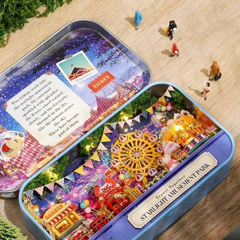 Wizardi Miniature Roombox: Starlight Amusement Park