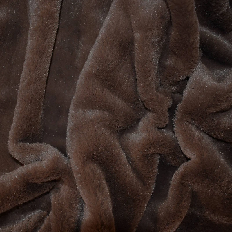 Feldman Brown Faux Fur Craft Fabric