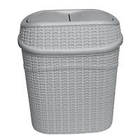 Bath Bliss 9.5L Sailor Knot Swing Top Waste Bin 