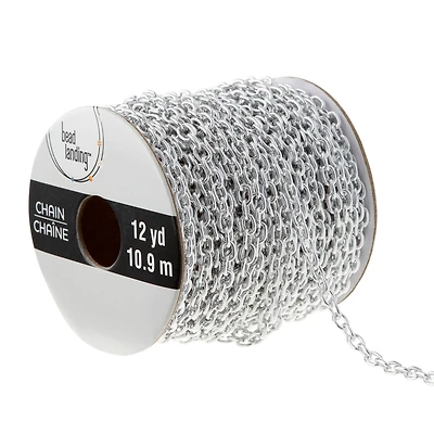 6 Pack: Silver Fine Chain Spool by Bead Landing™