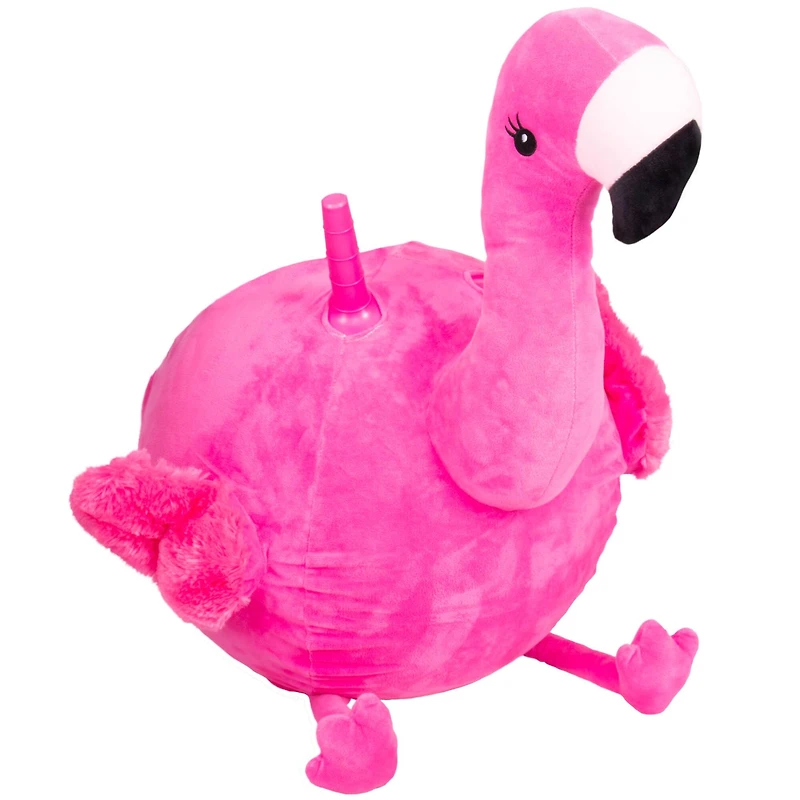 Hedstrom 18" Plush Flamingo Hopper Ball With Pump