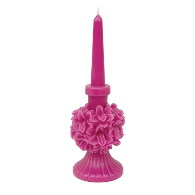 10" Flower Ball Taper Candle by Ashland
