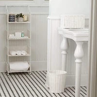 Household Essentials 11" Woven Paper Rope Waste Basket