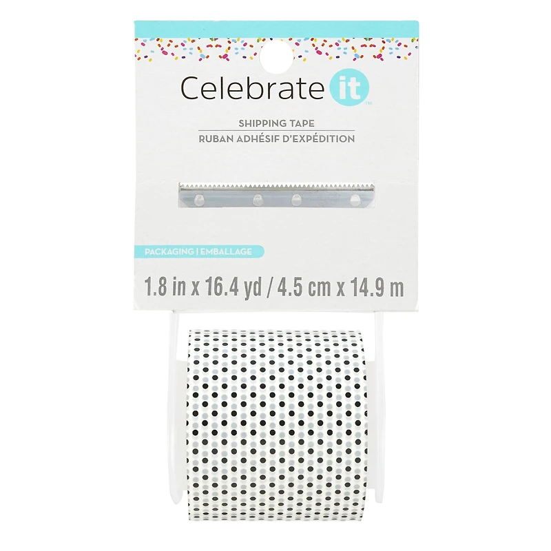 Polka Dot Shipping Tape by Celebrate It
