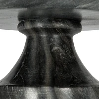 Hello Honey® 8" Gray Marble Footed Pedestal Bowl