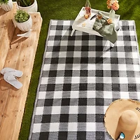 DII® Buffalo Check Outdoor Rug