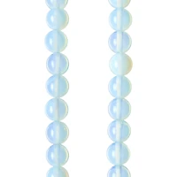 Opal Moonstone Glass Round Beads, 8mm by Bead Landing™