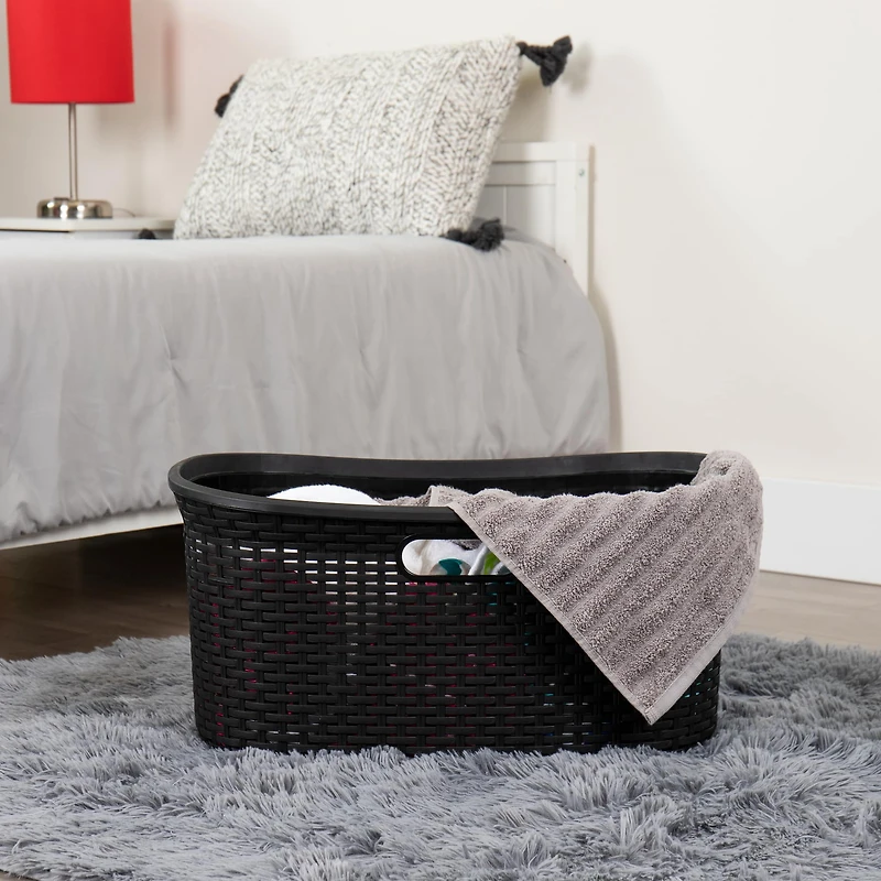 Mind Reader 40L Ventilated Laundry Basket with Cut Out Handles