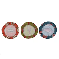 Hello Honey® 10" Sea Life Designs Cotton Bowl Covers with Linings Set