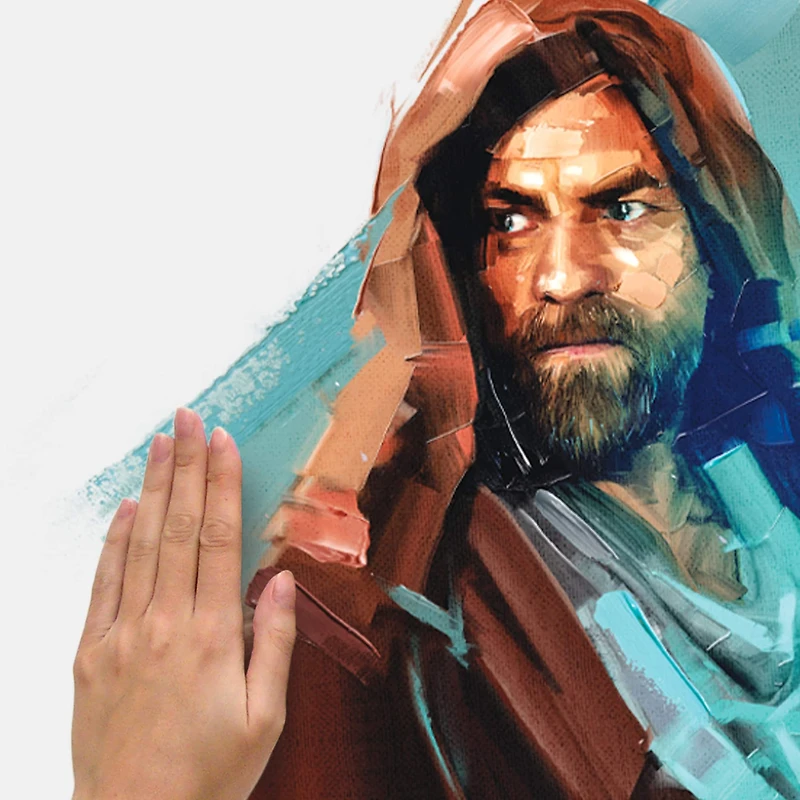 RoomMates Obi Wan Kenobi Painted Peel & Stick Giant Wall Decals