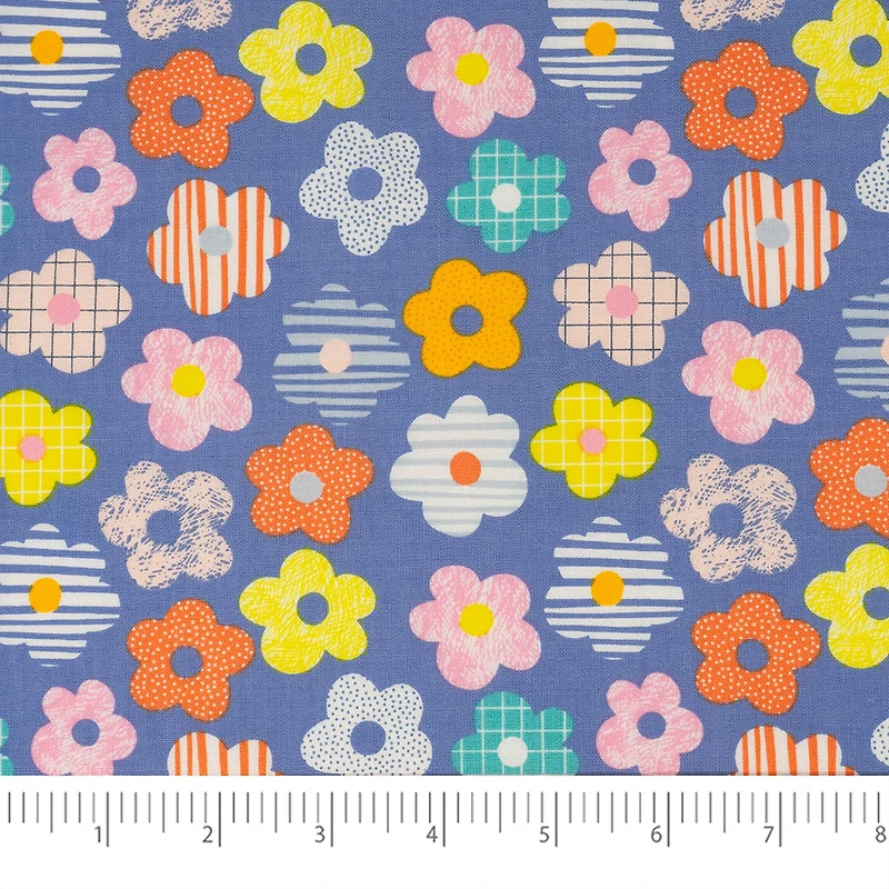 SINGER Modern Daisy Cotton Fabric Bundle