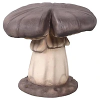 Design Toscado 17" Massive Mystic Mushroom Stool Garden Statue
