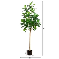 5ft. Artificial Audrey Ficus Tree