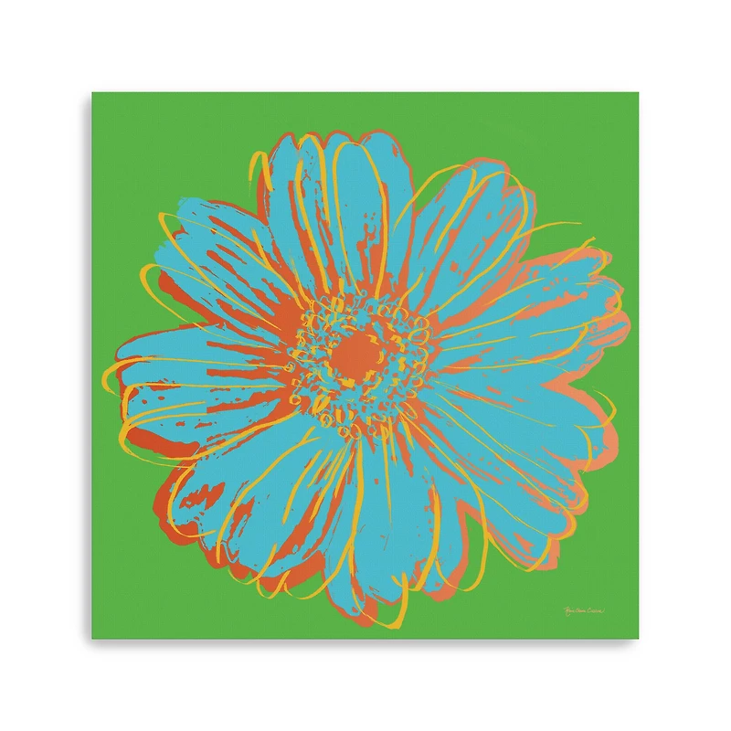 Flower Pop Art II Canvas Giclee