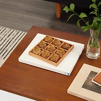 Brown Glam Game Set, 8" x 8" x 1"