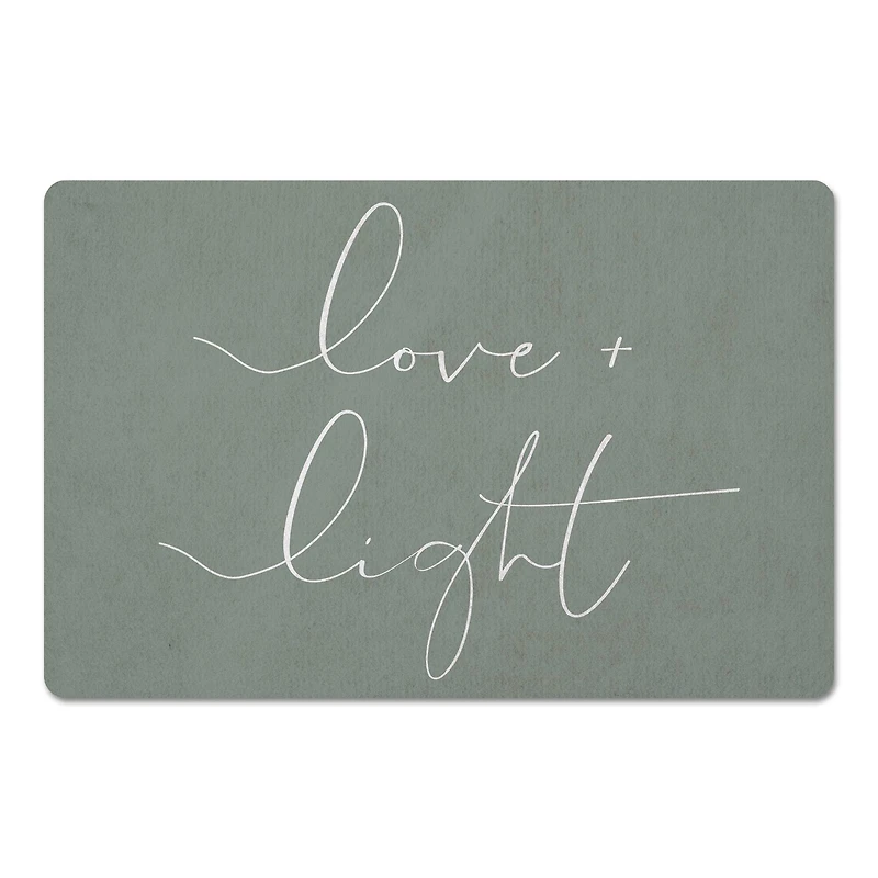 Love And Light 18" x 27" Floor Mat