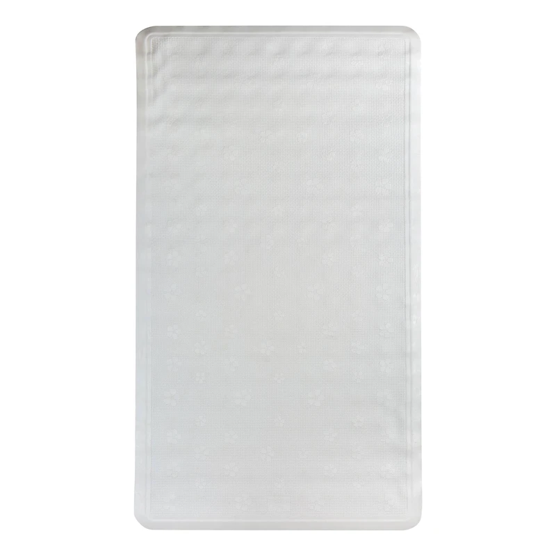Bath Bliss White Large Bath Mat