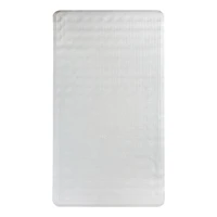 Bath Bliss White Large Bath Mat